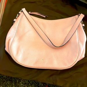 Kate Spade Ballet Pink leather hobo style purse